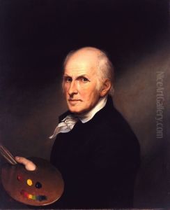 Self-portrait by Charles Willson Peale