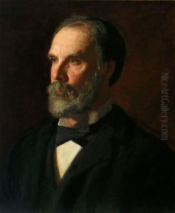 Professor William Woolsey Johnson by Thomas Cowperthwait Eakins