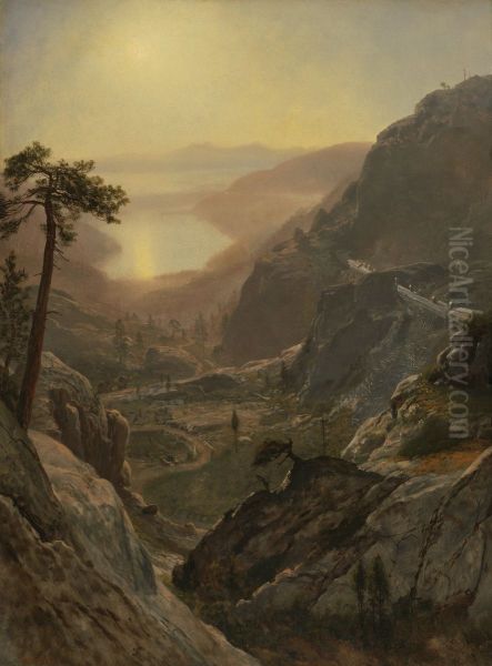 View of Donner Lake - view 1