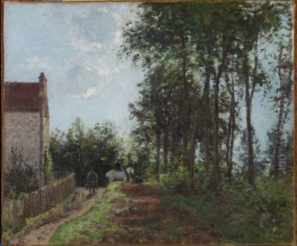 The Road Near the Farm - view 1
