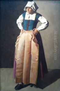 Old Woman by Georges de La Tour