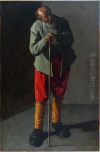 The Old Man by Georges de La Tour