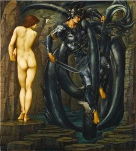 The Doom Fulfilled / Die Erfullung des Schicksals by Edward Burne-Jones