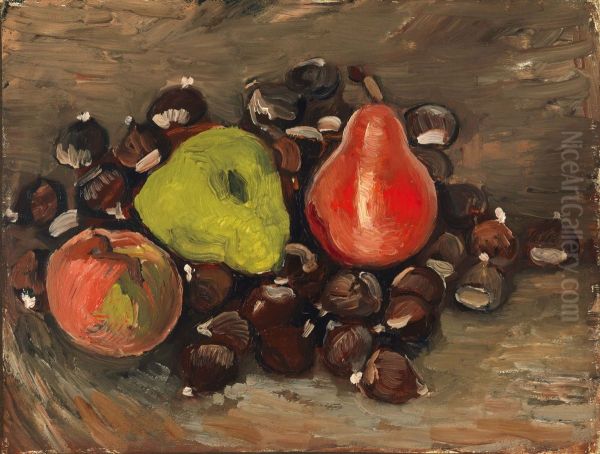 Still Life with Fruit and Chestnuts - view 1