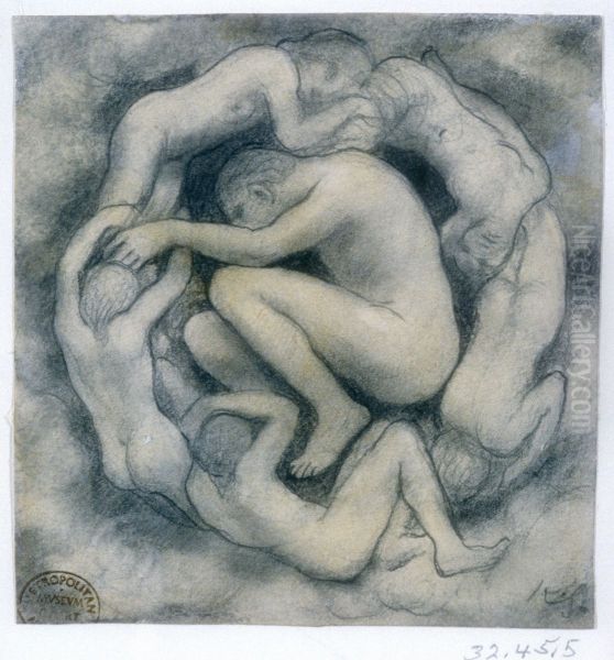Sketch for "Jesus the Son of Man" - view 1