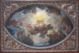 adorazione dell'agnello by Giovanni Battista Gaulli