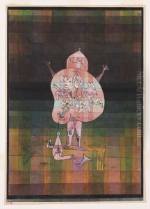 Ventriloquist and Crier in the Moor by Paul Klee