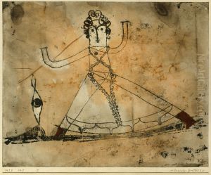 Classical Grotesque by Paul Klee