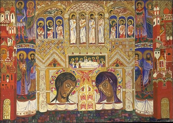 Decor for the Ballet "Liturgie" - view 1