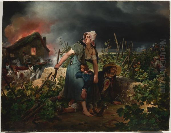 Scene de la campagne de France 1814 - view 1