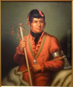 Tshi-Zun-Hau-Kau (He-Who-Runs-with-Deer), Winnebago