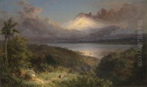 View of Cotopaxi by Frederic Edwin Church