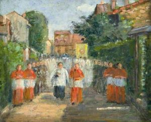 Procession Descommuniants by Eugene Cartier