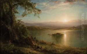 Amanecer en el tropico by Frederic Edwin Church