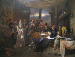 The Marriage Contract by Jan Steen