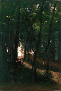 Landscape with Woman and Child Landscape with Woman and Child