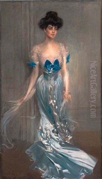 Portrait of Mrs. Graham Fair Vanderbilt (nee Virginia Graham Fair) - view 1