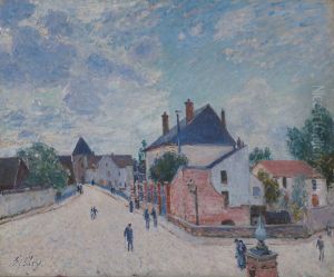 Street in Moret Street in Moret