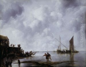 Fishing Boats in a Calm