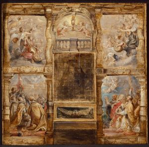 The Adoration of the Eucharist by (studio of) Rubens, Peter Paul