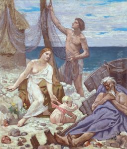 The Fisherman's Family by Pierre Puvis de Chavannes