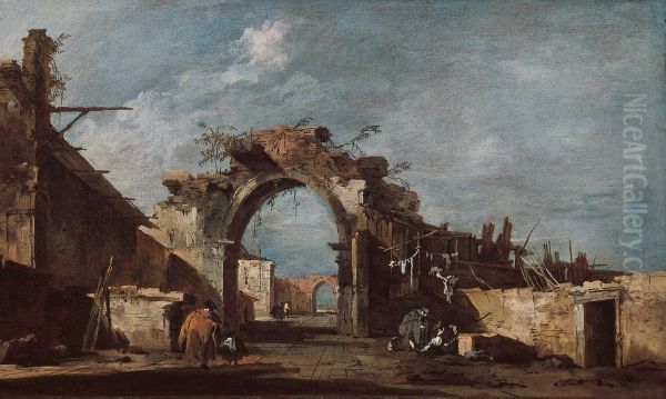 Ruined Archway - view 1