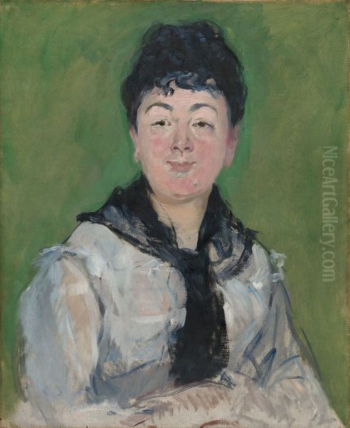 Portrait of a Woman with a Black Fichu - view 1