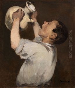 Boy with Pitcher (La Regalade) by Edouard Manet
