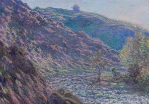 The Petite Creuse River by Claude Oscar Monet