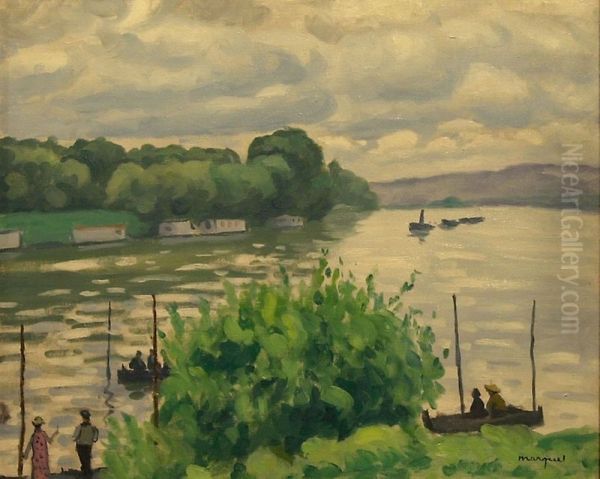 La Seine a Triel - view 1