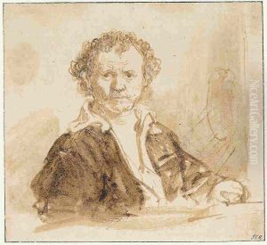 Self-portrait by Rembrandt