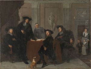 Regenten van het Leprozenhuis te Amsterdam, 1674