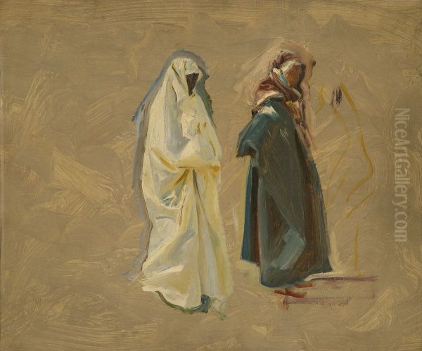 Study of Two Bedouins - view 1