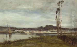 On the Seine by Homer Dodge Martin
