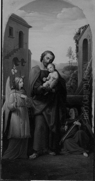 St. Joseph and Christ Child - view 1