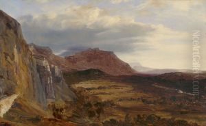 View of Saleve, near Geneva by Theodore Rousseau