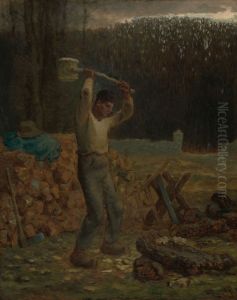 The Woodchopper by Jean-Francois Millet