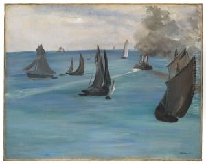 Sea View, Calm Weather (Vue de mer, temps calme) by Edouard Manet