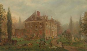 The Attack on Chew's House during the Battle of Germantown, 1777