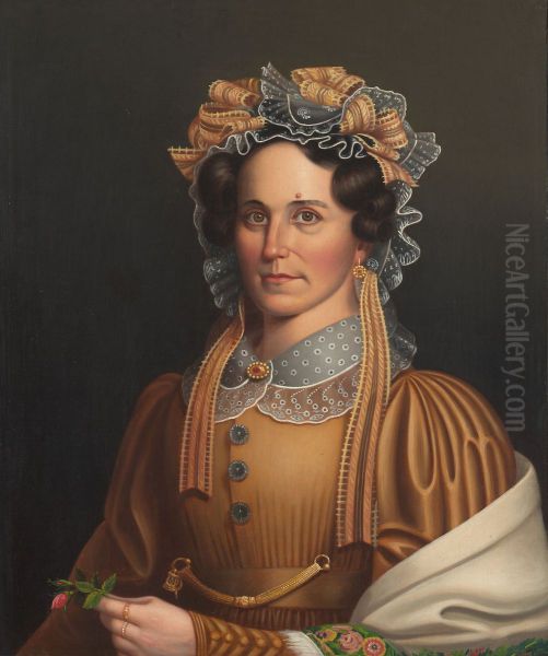 Lady in Brown - view 1