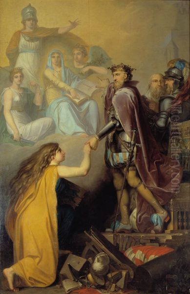 Christian III Succouring Denmark - view 1