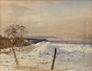 Isskruninger ved Tarbaek by Vilhelm Kyhn
