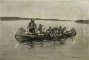 This Was a Fatal Embarkation by Frederic Remington