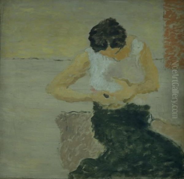 A Lady Dressing - view 1