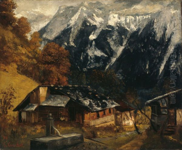 An Alpine Scene - view 1