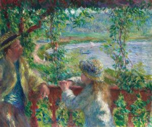 Near the Lake by Pierre Auguste Renoir