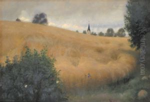 A Rye Field near Svanninge