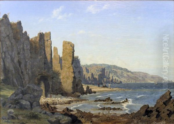 Lyseklippen ved Ro pa Bornholm - view 1