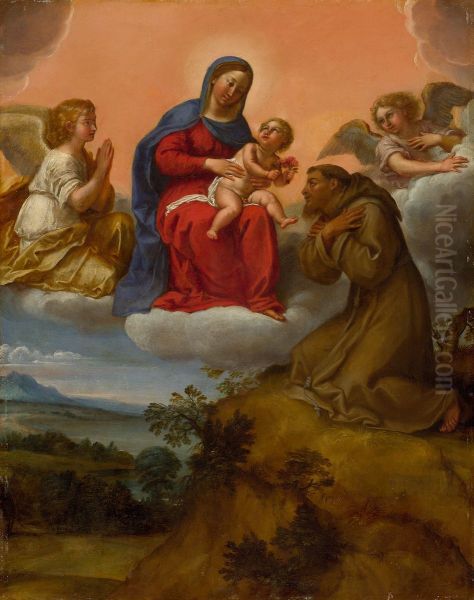Virgin and Child Adored by Saint Francis - view 1