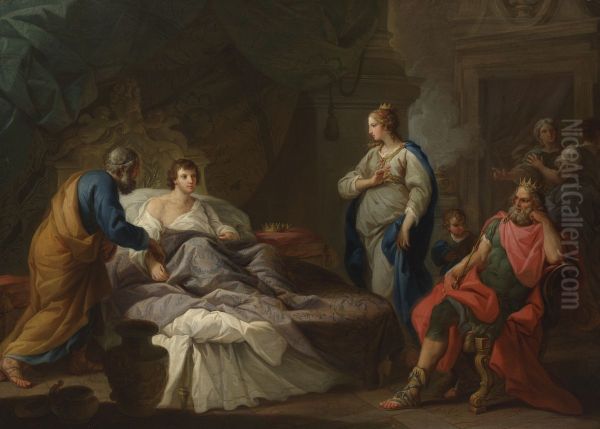 Antiochus Yearning for Stratonice - view 1